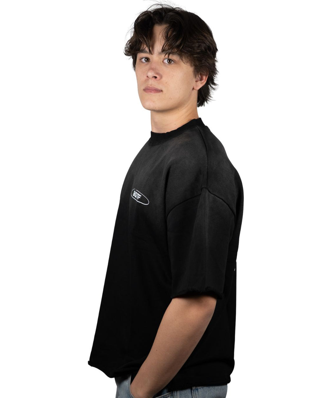 BGTF Sun Fade Raw Edge T-Shirt