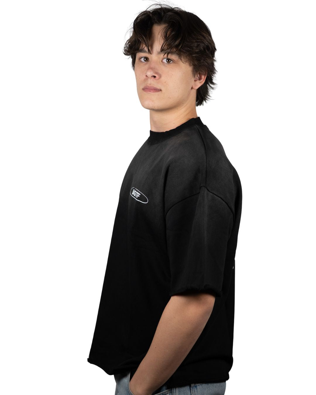 BGTF Sun Fade Raw Edge T-Shirt