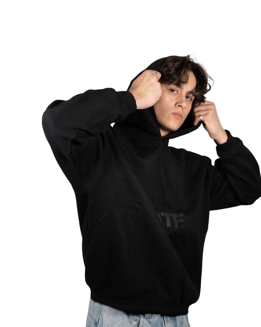 BGTF Essential Fleeced Boxy Hoodies