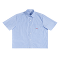 BGTF Oversized Vertical Stripe Boxy Shirt