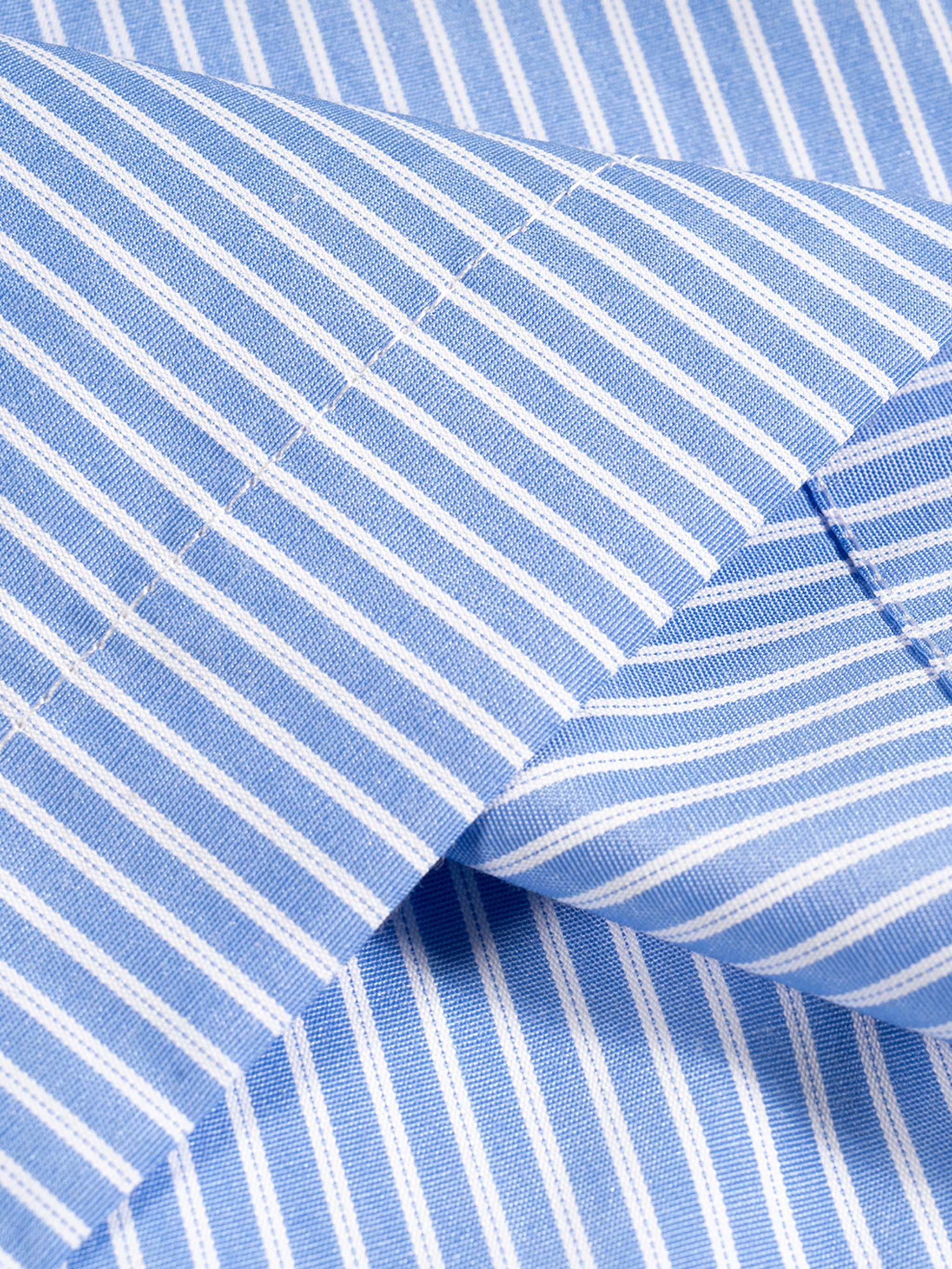 BGTF Oversized Vertical Stripe Boxy Shirt