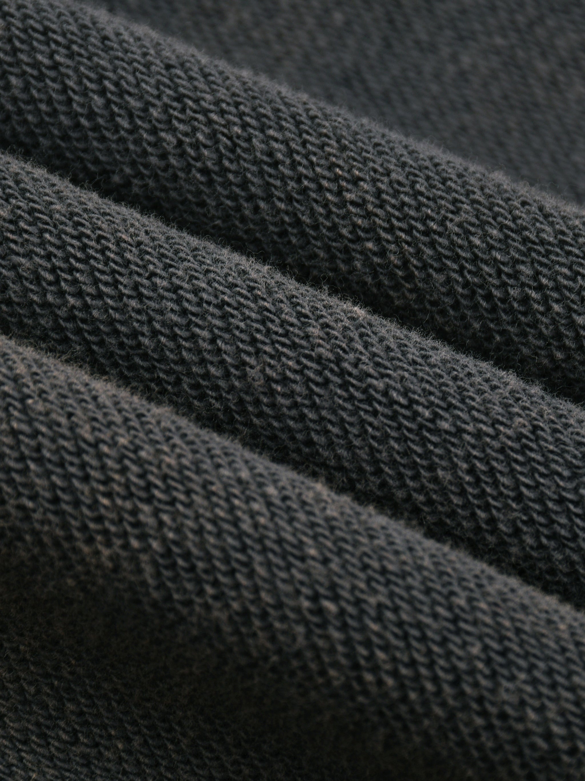 BGTF Black Vintage Washed Frayed-Hem Hoodie